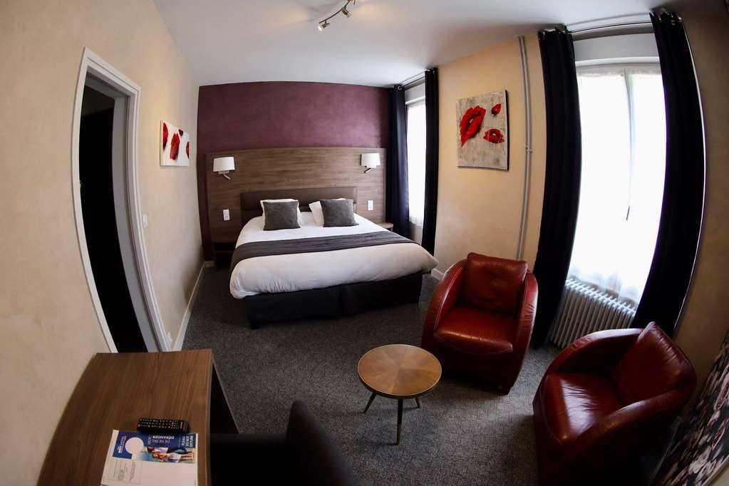 Saint-Hilaire-du-Harcouët Brit Hotel Le Cygne חדר תמונה