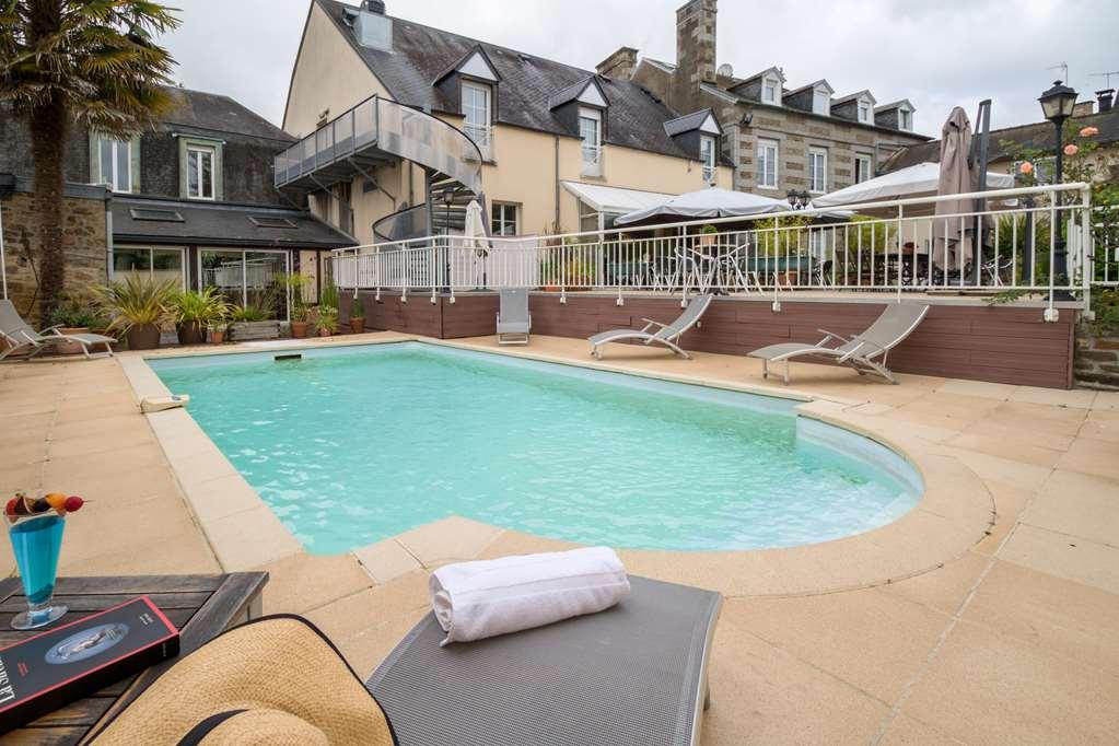 Saint-Hilaire-du-Harcouët Brit Hotel Le Cygne מתקנים תמונה