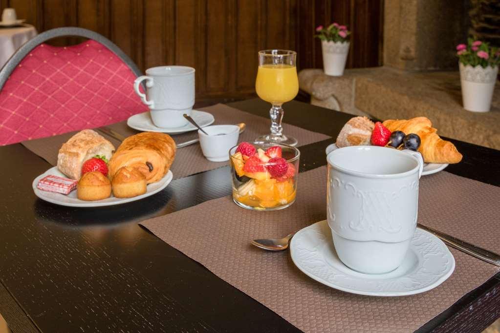 Saint-Hilaire-du-Harcouët Brit Hotel Le Cygne מסעדה תמונה